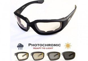 Фотохромные защитные очки Global Vision KICKBACK Photochromic (clear) прозрачные фотохромные 1КИК24-10 фото