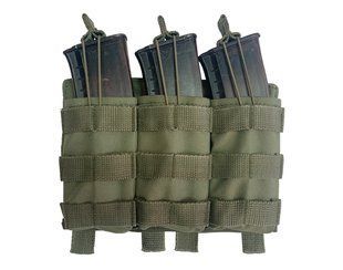 Підсумок під магазин, Підсумок для АК на три магазини Novator PAK-1 Khaki (Oxford) Підсумок для магазинів 202011 фото