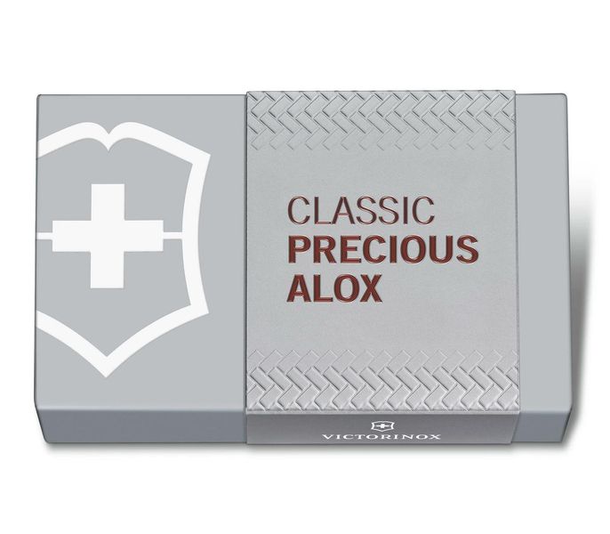 Мультитул ножа Victorinox Classic SD Precious Alox Hazel Brown 0.6221.4011G 4008493 фото