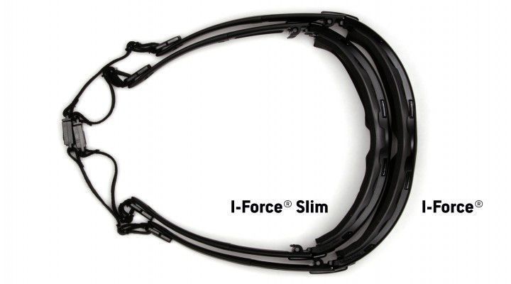 Очки защитные с уплотнителем Pyramex i-Force Slim (Anti-Fog) (indoor/outdoor mirror) зеркальные полутемные 2АИФО-80 фото