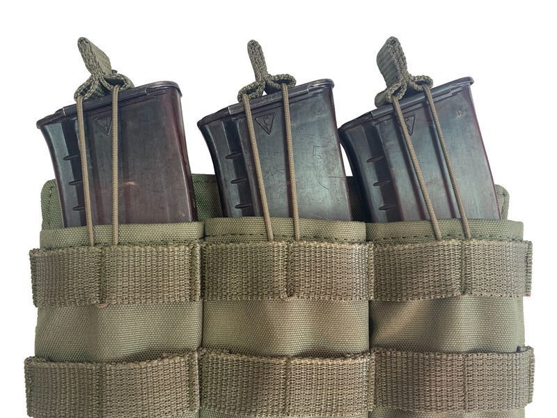 Підсумок під магазин, Підсумок для АК на три магазини Novator PAK-1 Khaki (Oxford) Підсумок для магазинів 202011 фото