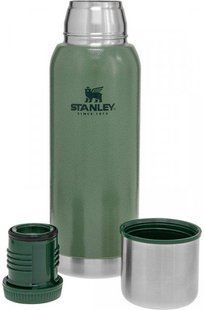 Термос Stanley Adventure Hammertone Green 1 л 6939236347945 фото