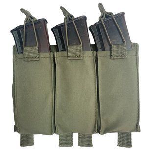 Підсумок для магазинів, Підсумок для АК на три магазини Novator PAK-2 Khaki (Oxford) Підсумок під магазин 202040 фото