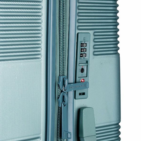 Чемодан Swissbrand Cairo (M) Teal (SWB_LHCAI503M) DAS301349 фото