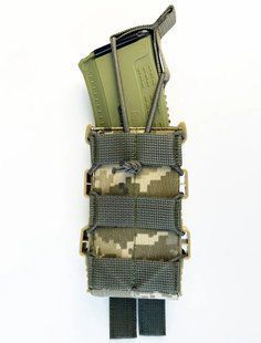 Подсумок для 1 магазина АК на систему MOLLE ТТХ Cordura 500D пиксель 2000000045474 фото