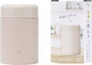 Пищевой термоконтейнер Zojirushi SW-KA52CM 0.52 л Beige 1678.06.83 фото