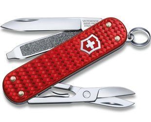Мультитул нож Victorinox Classic SD Precious Alox Iconic Red 0.6221.401G 4008489 фото