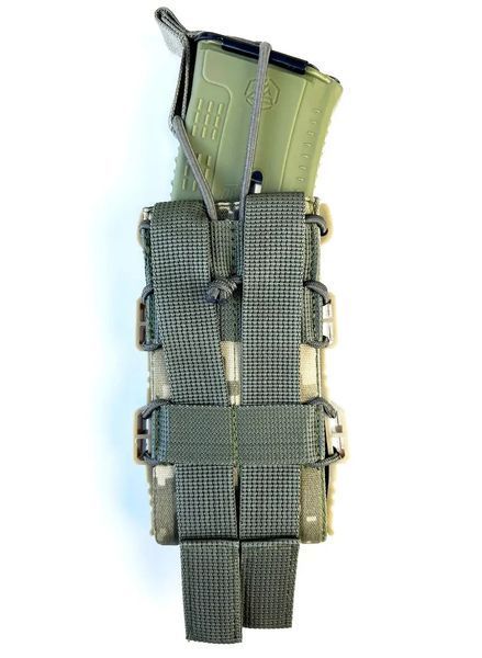 Подсумок для 1 магазина АК на систему MOLLE ТТХ Cordura 500D пиксель 2000000045474 фото