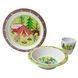 Сервиз столовый Gimex Tableware Kids 3 Pieces 1 Person Adventure (6965570) DAS302017 фото 1