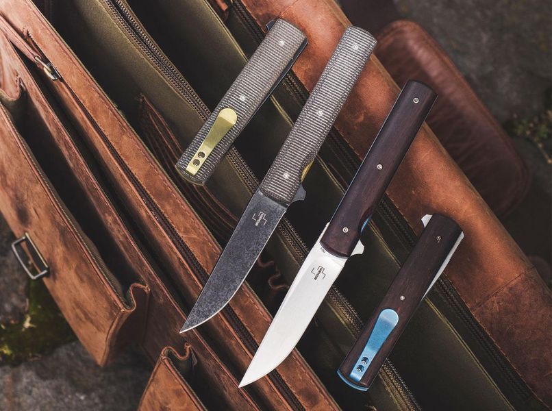 Ніж B&ouml;ker Plus Urban Trapper Liner Cocobolo 4008172 фото