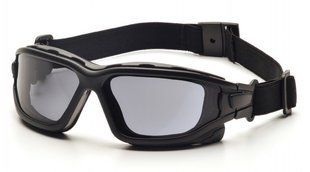 Захисні окуляри з ущільнювачем Pyramex i-Force XL (gray) Anti-Fog, чорний 2АИФО-XL20 фото