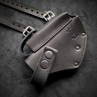 Кобура оперативная для ПМ скрытого ношения из натуральной кожи BLACK Pellame-46 фото