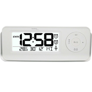 Радіокерований будильник Technoline WT498 White (WT498) DAS301810 фото