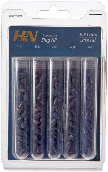 Пневматические пули H&N Slug Sampler Test Set, 5,53 мм 1453.03.78 фото