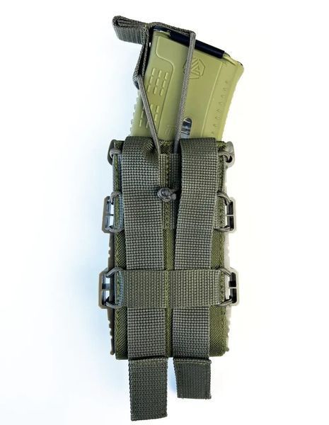 Підсумок для 1 магазину АК на систему MOLLE ТТХ Cordura 500D ХАКІ 2000000045467 фото