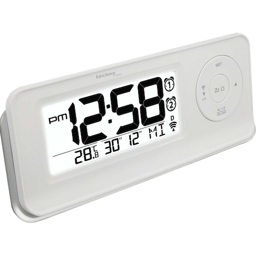 Радиоуправляемый будильник Technoline WT498 White (WT498) DAS301810 фото