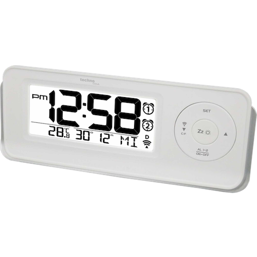 Радиоуправляемый будильник Technoline WT498 White (WT498) DAS301810 фото