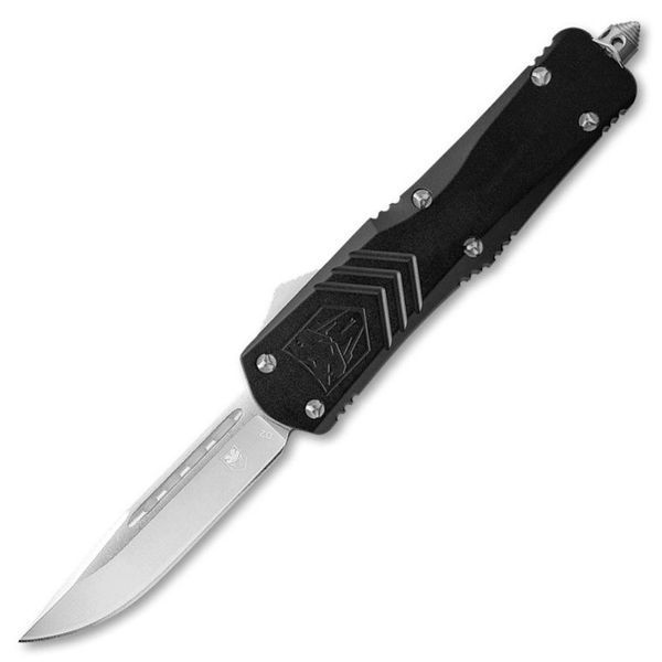 Нож автоматический Cobratec OTF Large Sidewinder Black 4008742 фото