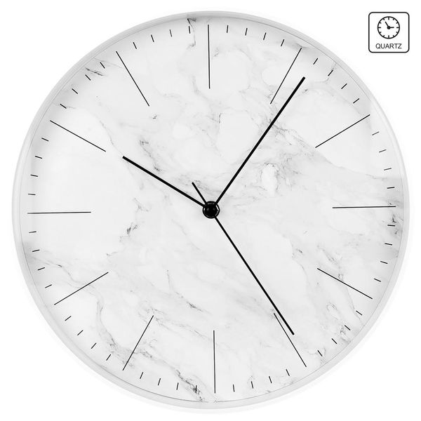 Часы настенные Technoline 635205 White Marble (635205) DAS301213 фото