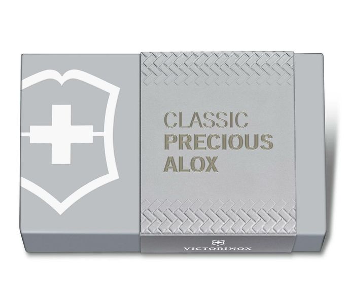 Мультитул нож Victorinox Classic SD Precious Alox Infinite Grey 0.6221.4031G 4008491 фото