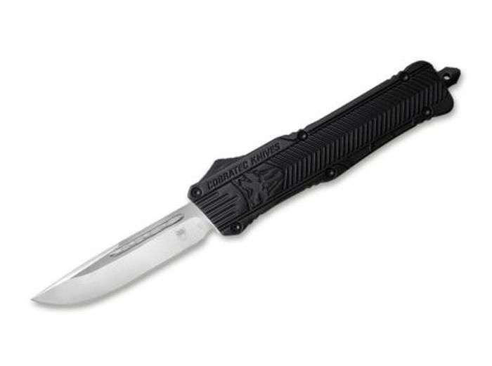 Нож автоматический Cobratec OTF Large Sidewinder Black 4008742 фото