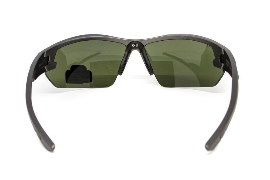 Защитные очки Venture Gear Tactical Semtex 2.0 Gun Metal (forest gray) Anti-Fog, чёрно-зелёные в оправе цвета VG-SEMGM-FGR1 фото