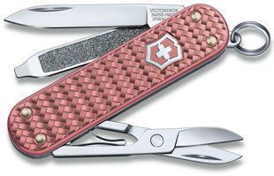 Мультитул нож Victorinox Classic SD Precious Alox Gentle Rose 0.6221.405G 4008490 фото