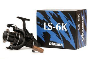 Катушка Okuma LS-6K Baitfeeder 5+1BB 1353.15.09 фото