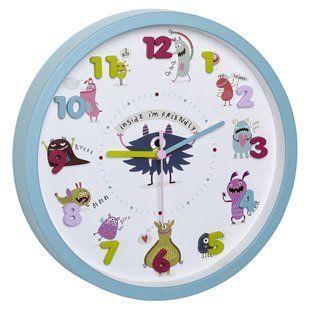 Годинник в дитячу кімнату TFA Little Monsters 60305120 фото