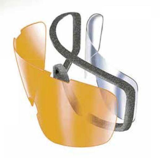 Захисні окуляри з ущільнювачем Pyramex i-Force XL (indoor/outdoor mirror) Anti-Fog, дзеркальні напівтемні 2АИФО-XL80 фото