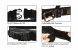 Тактический ремень Leapers UTG Heavy Duty Elite черный 2370.05.37 фото 2