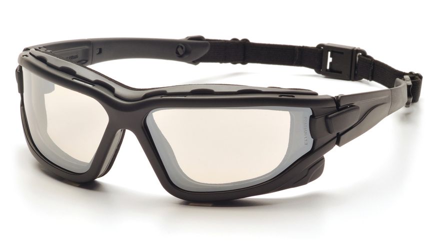 Захисні окуляри з ущільнювачем Pyramex i-Force XL (indoor/outdoor mirror) Anti-Fog, дзеркальні напівтемні 2АИФО-XL80 фото