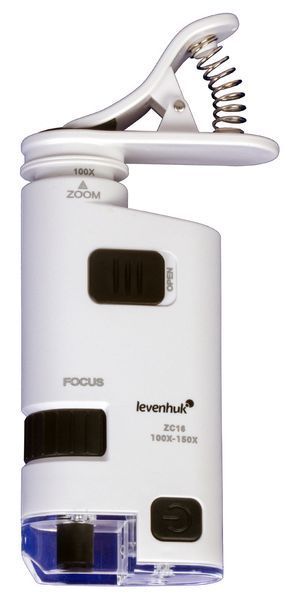 Микроскоп карманный Levenhuk Zeno Cash ZC16, Levenhuk, 74115 74115 фото