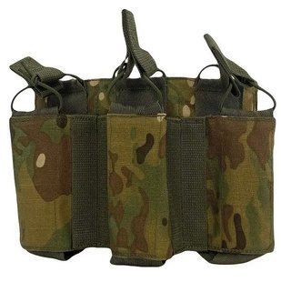 Відритий підсумок ТТХ АК на 3 магазини Cordura 500D мультикам 2000000045542 фото