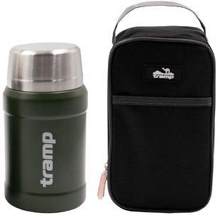 Термос TRAMP с широким горлом 800 мл в чехле UTRC-132 olive UTRC-132-olive фото