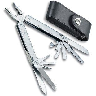 Мультитул Victorinox SwissTool 3.0323.L в кожаном чехле 4003370 фото