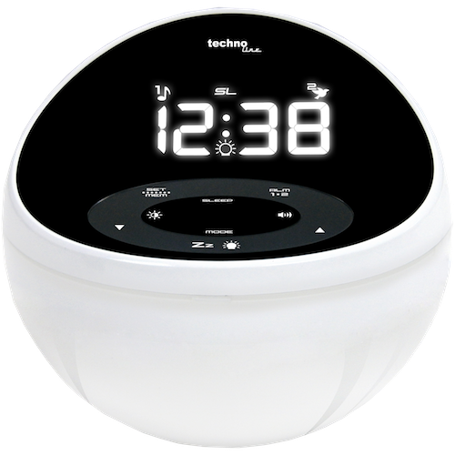 Часы с радио Technoline WT500 Black/White (WT500) DAS301826 фото