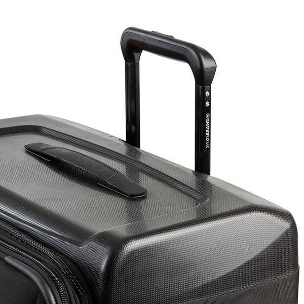 Чемодан Swissbrand Perth (M) Black (SWB_LYPER001M) DAS301488 фото