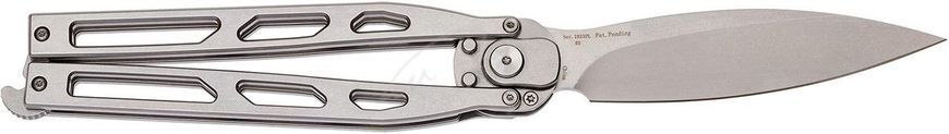 Нож Artisan Kinetic Balisong, D2, Steel ц:silver 2798.02.06 фото