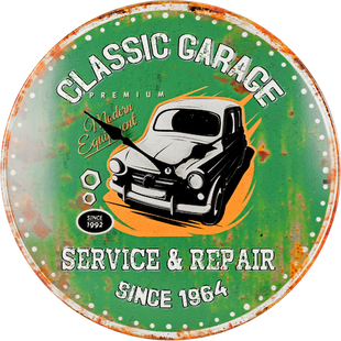 Настінний годинник Technoline 596579 Classic Garage (596579) DAS301801 фото