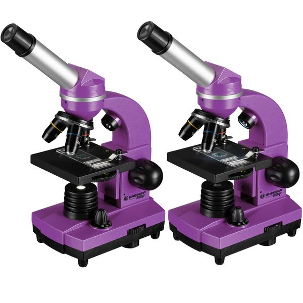 Мікроскоп Bresser Junior Biolux SEL 40x-1600x Purple з адаптером для смартфона (8855600TJ5000) 926815 фото