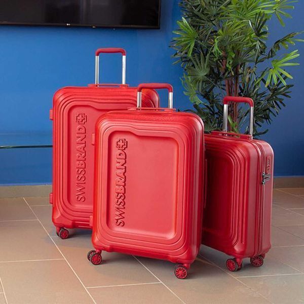 Чемодан Swissbrand London (S) Red (SWB_LHLON201S) DAS301372 фото