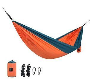 Гамак одноместный Naturehike 340T polyester NH17D012-C Orange 6927595722145 фото