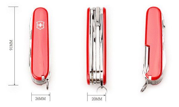 Швейцарський ніж Victorinox Deluxe Tinker 4001686 фото
