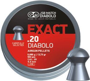 Пули JSB Diabolo Exact 5.1 мм 0.890 гр. (500 шт/уп) 1453.06.06 фото