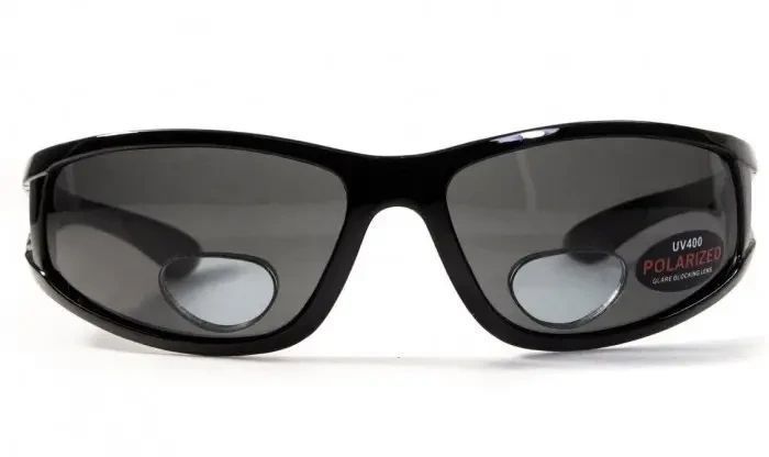 Біфокальні поляризаційні окуляри BluWater Bifocal-3 (+1.5) Polarized (gray) сірі 4БИФ3-20П15 фото