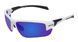 Окуляри захисні відкриті Global Vision HERCULES-7 White (G-Tech &trade; blue) сині дзеркальні 1ГЕР7-Б90 фото 1