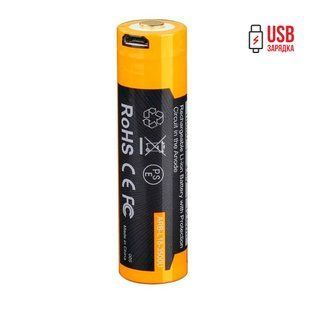 Аккумулятор 18650 Fenix 3500 mAh ARB-L18-3500U micro usb зарядка ARB-L18-3500U фото