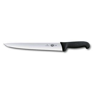 Мясной кухонный нож Victorinox 5.5503.30, Рабочая часть 30 см / черный 4006906 фото