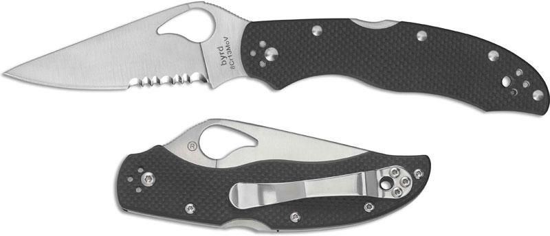 Ніж Spyderco Byrd Harrier 2, серрейтор 87.13.69 фото